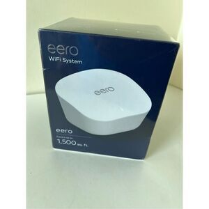 NEW - EERO Single Unit 1500 Sq Ft Wi-Fi Router System J010111